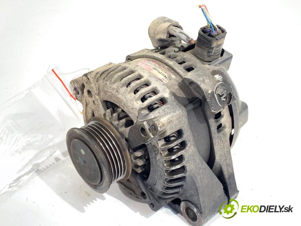 TOYOTA COROLLA E12 nadwozie wielkoprzestrzenne (MPV) 2002 66 kW 2.0 D-4D (CDE120_) 1995 Alternátor 27060-27070 (Alternátor)