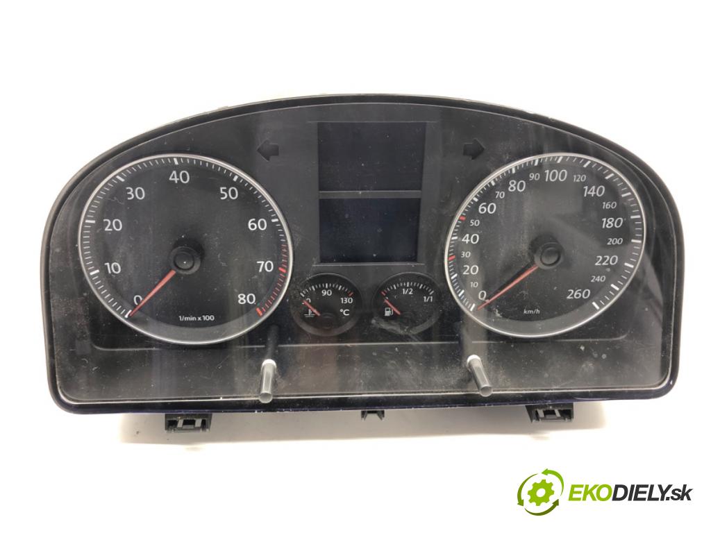 VW TOURAN nadwozie wielkoprzestrzenne (MPV) 2003 85 kW 1.6 FSI 1598 prístrojovka 1T0920860B (Přístrojová deska)