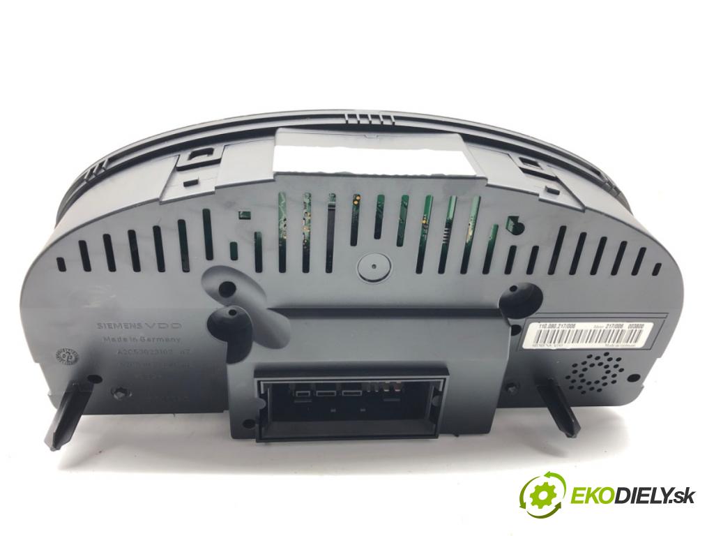 VW TOURAN nadwozie wielkoprzestrzenne (MPV) 2003 85 kW 1.6 FSI 1598 Prístrojovka 1T0920860B (Prístrojová doska)