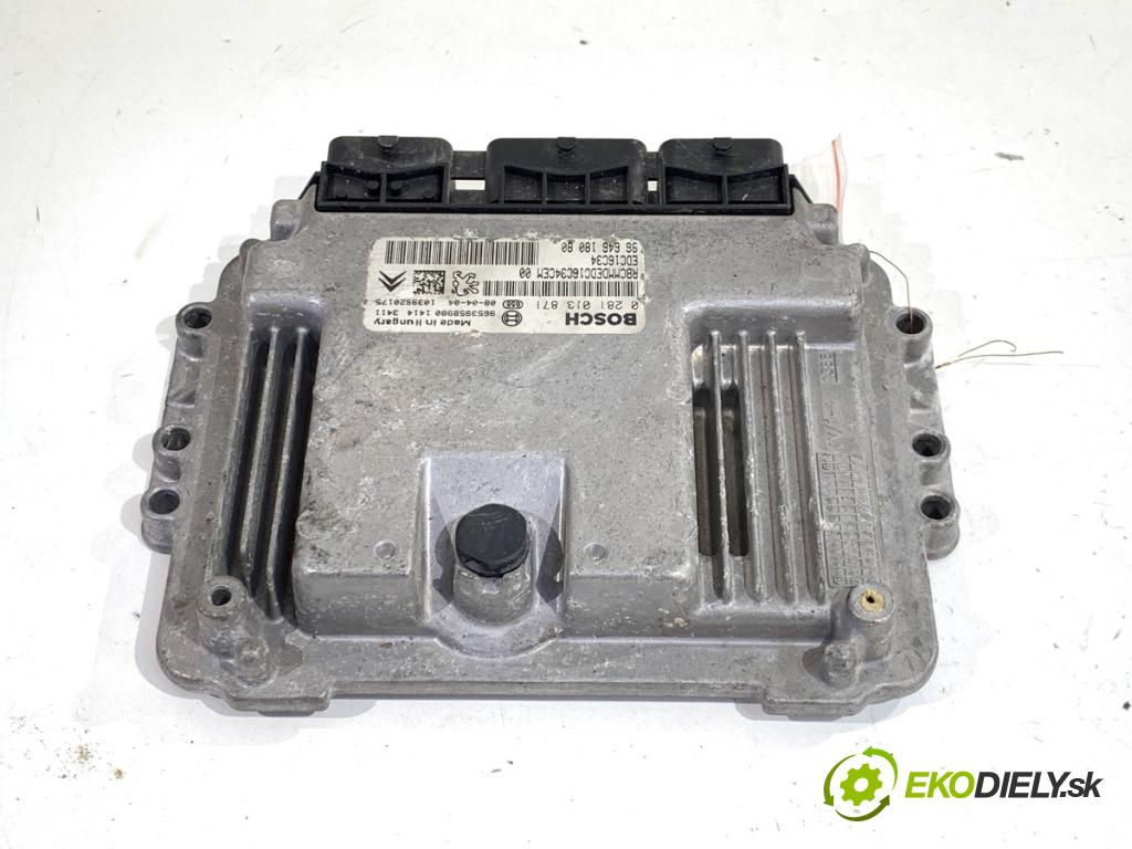 PEUGEOT PARTNER I Nadwozie pełne/minivan 2008 55 kW 1.6 HDi 75 1560 riadiaca jednotka Motor 9664618080 (Riadiaca jednotka)