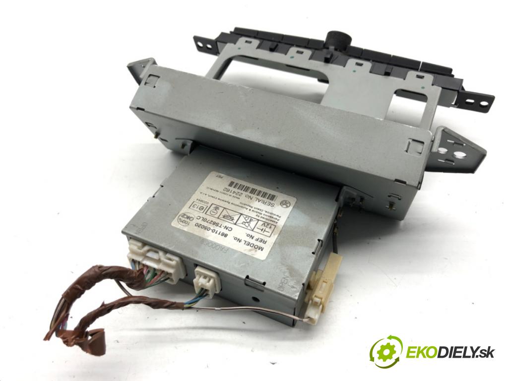 TOYOTA AVENSIS T25 liftback 2003 95 kW 1.8 (ZZT251_) 1794 Displej 86110-05020 (Přístrojová deska)