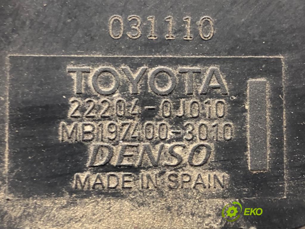 TOYOTA AVENSIS T25 liftback 2003 95 kW 1.8 (ZZT251_) 1794 Váha vzduchu 22204-0J010 (Váha vzduchu)