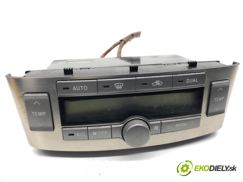 TOYOTA AVENSIS T25 liftback 2003 95 kW 1.8 (ZZT251_) 1794 Panel ovládaní topení 55900-05140 (Páčky pod volantem)