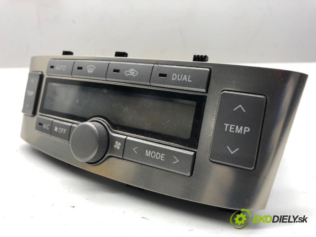 TOYOTA AVENSIS T25 liftback 2003 95 kW 1.8 (ZZT251_) 1794 Panel ovládania kúrenia 55900-05140 (Prepínacie páčky pod volantom)