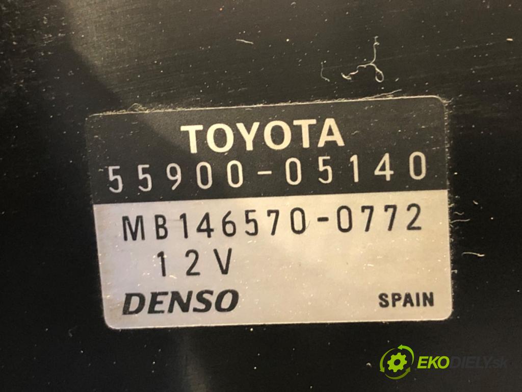 TOYOTA AVENSIS T25 liftback 2003 95 kW 1.8 (ZZT251_) 1794 Panel ovládaní topení 55900-05140 (Páčky pod volantem)