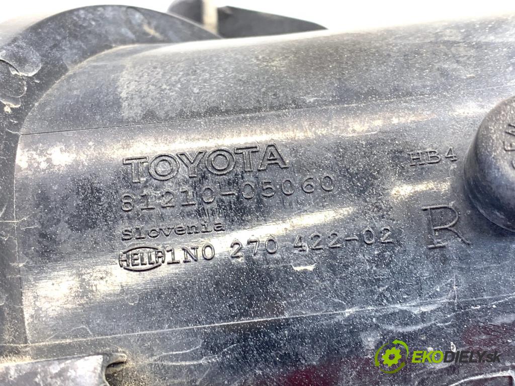 TOYOTA AVENSIS T25 liftback 2003 95 kW 1.8 (ZZT251_) 1794 hmlové svetlo, hmlovka pravý přední část 81210-05060