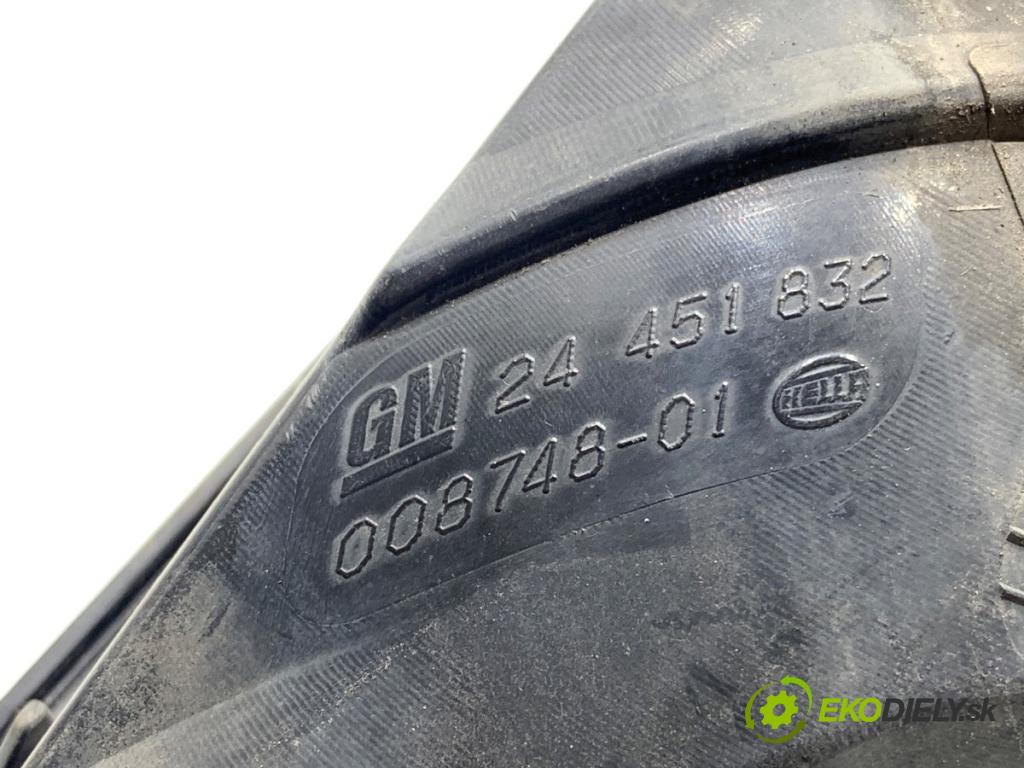 OPEL ASTRA H liftback 2007 88 kW 1.9 CDTI (L08) 1910 světlo levý zadní část 24451832