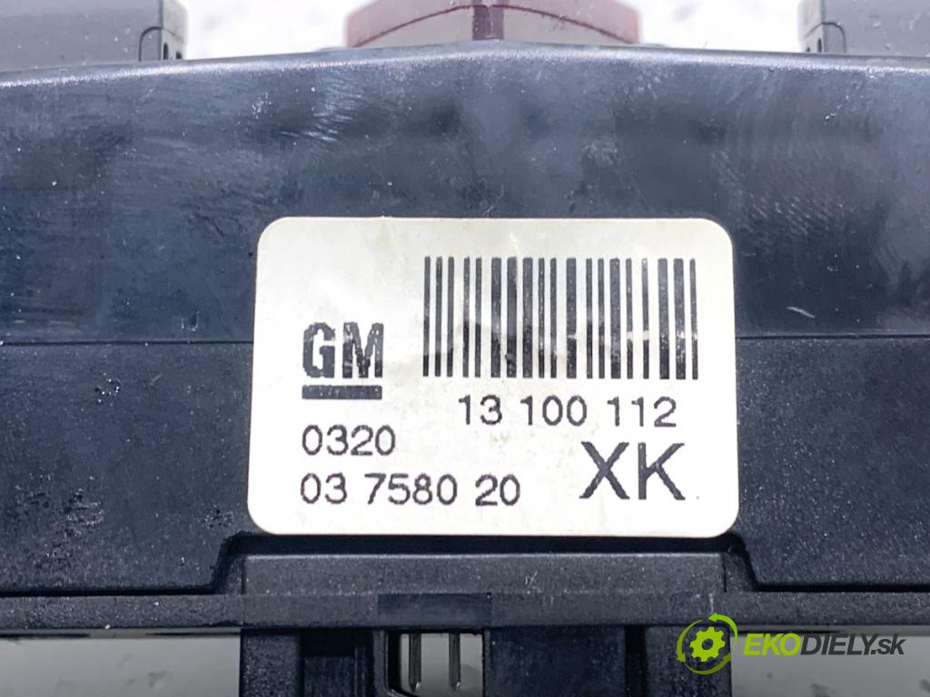 OPEL ASTRA H liftback 2007 88 kW 1.9 CDTI (L08) 1910 SPÍNAČE: ohrievania, vyhrievania sedačky 13100112