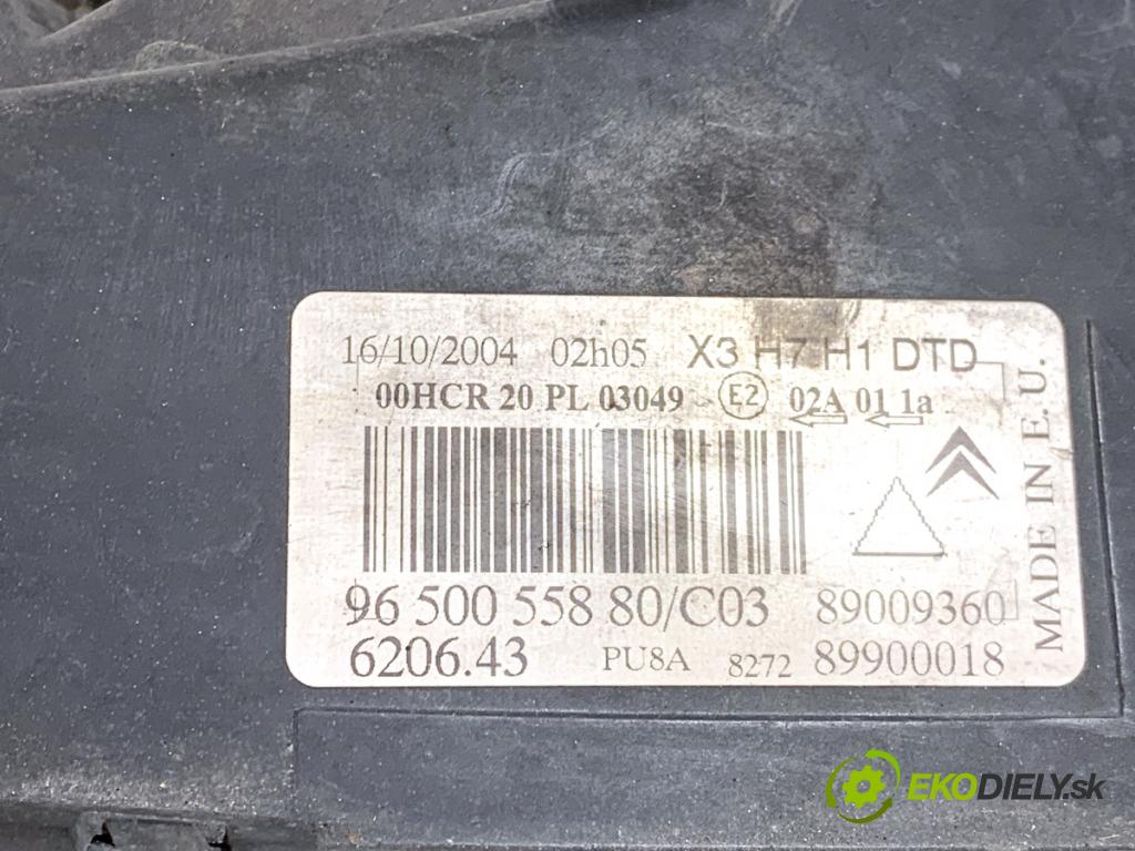 CITROEN C5 II Kombi 2004 80 kW 1.6 HDi (RE8HZB) 1560 světlomet pravý přední část