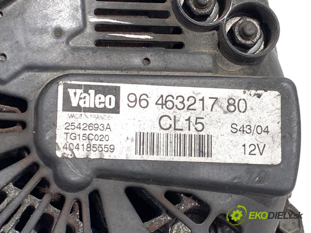 CITROEN C5 II Kombi 2004 80 kW 1.6 HDi (RE8HZB) 1560 Alternátor 9646321780 (Alternátor)