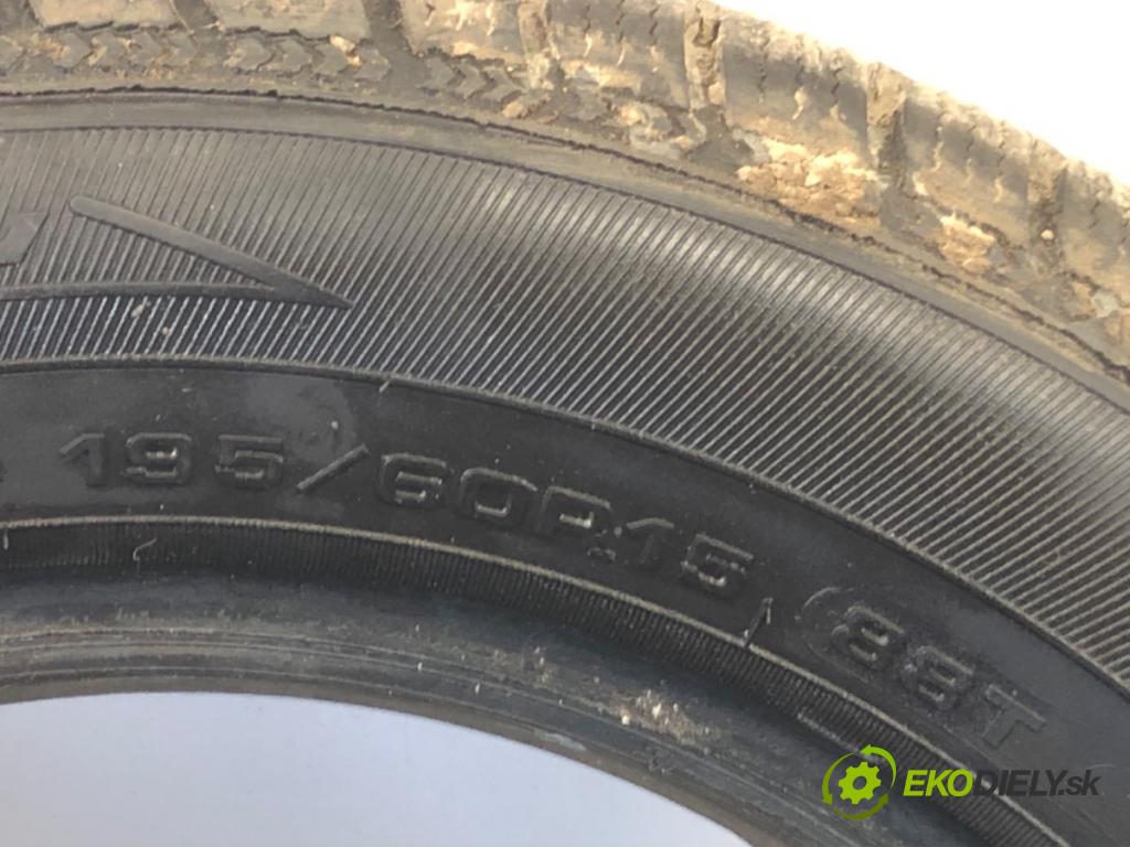 --- ---      PNEUMATIKY: zima 2X 195/60 15" DĘBICA