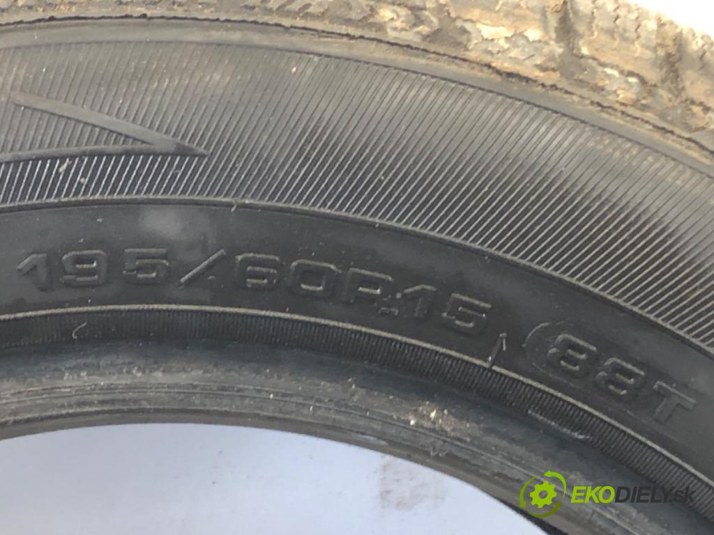 --- ---      PNEUMATIKY: zima 2X 195/60 15" DĘBICA