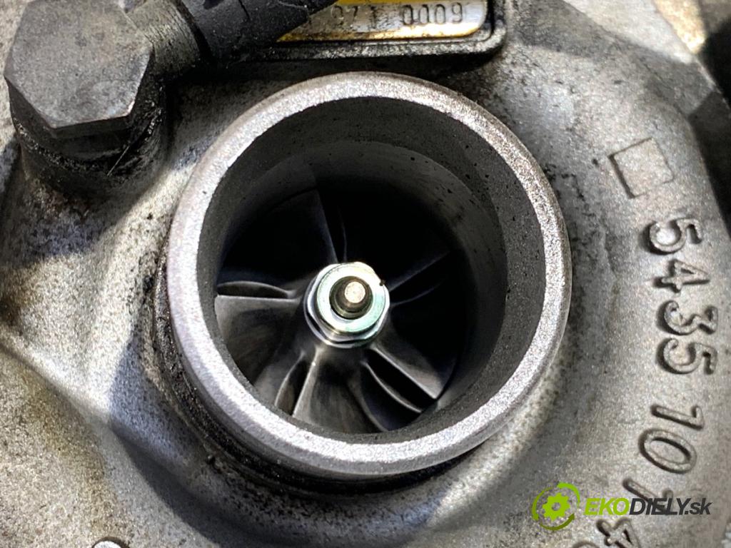 CITROEN C1 liftback 2007 40 kW 1.4 HDi 1398 Turbodúchadlo,turbo 54351014861 (Turbodúchadlo (kompletné))