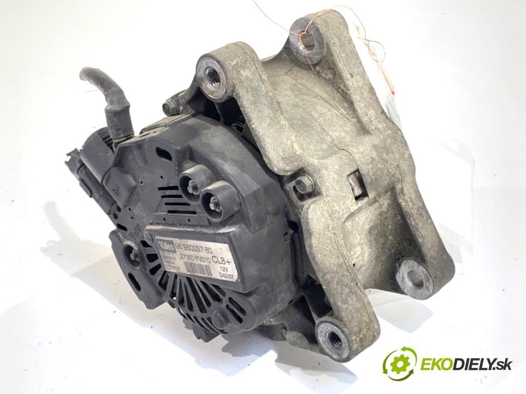 CITROEN C1 liftback 2007 40 kW 1.4 HDi 1398 Alternátor 9656003780 (Alternátor)