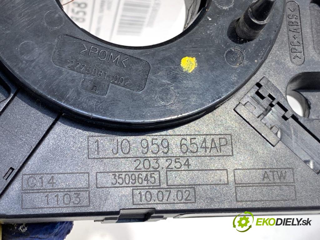 SKODA SUPERB I sedan 2003 96 kW 1.9 TDI 1896 Krúžok, slimák airbag 1J0959654AP (Airbag)