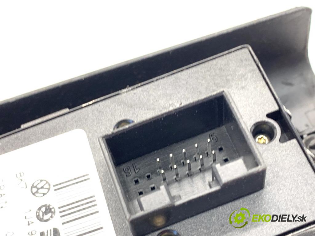 SKODA SUPERB I sedan 2003 96 kW 1.9 TDI 1896 přepínač oken 1J4959857A (Páčky pod volantem)