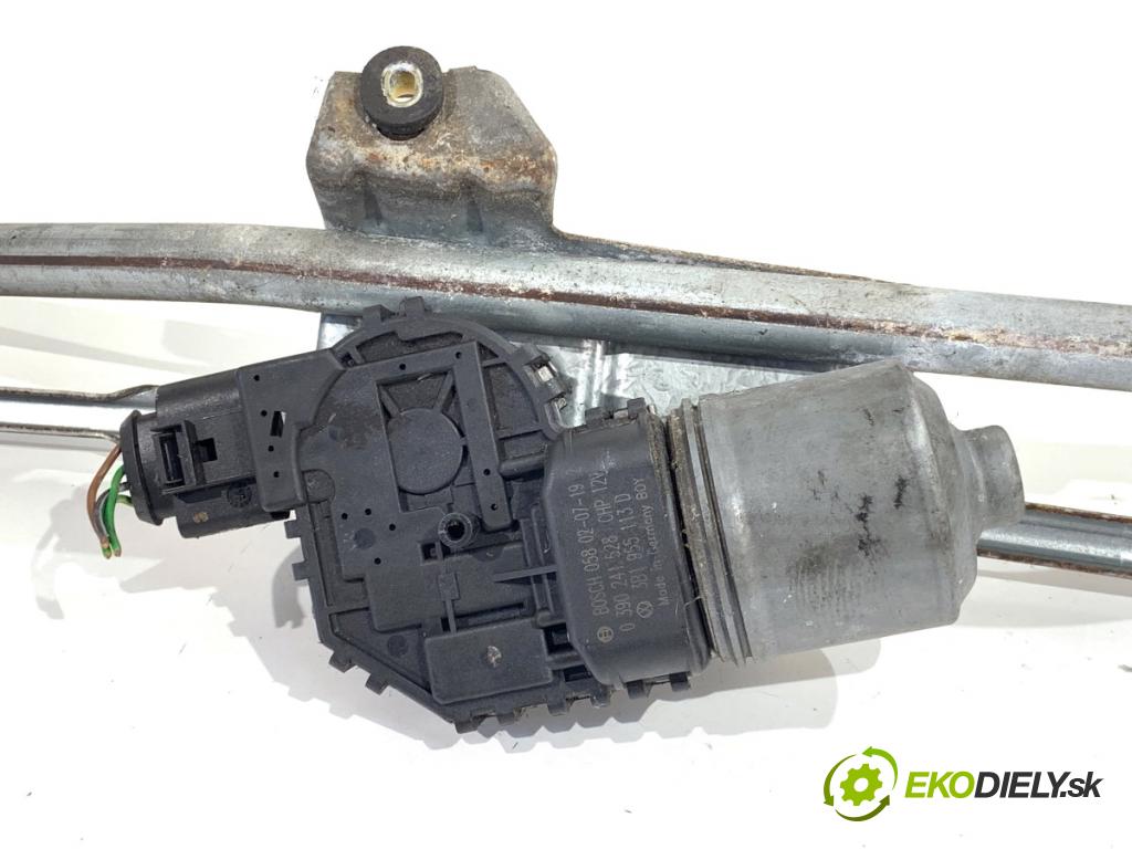 SKODA SUPERB I sedan 2003 96 kW 1.9 TDI 1896 mechanismus stěračů přední část 3B1955113D (Motorek stěračů přední)