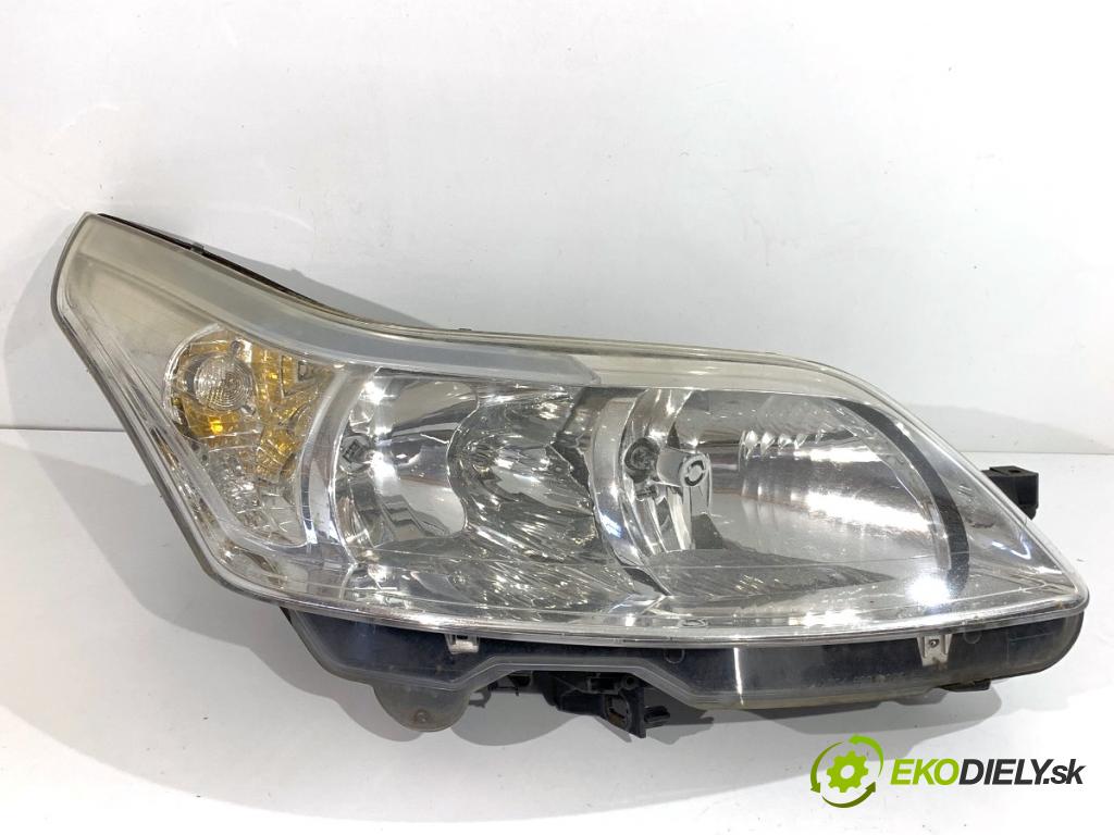 CITROEN C4 I liftback 2007 66 kW 1.6 HDi 1560 světlomet pravý přední část 9646893880