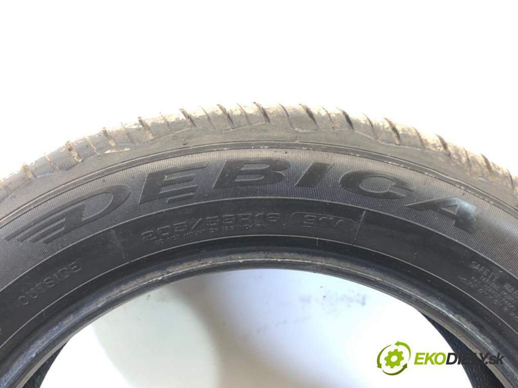 --- ---      PNEUMATIKY: 2X 205/55 16" DĘBICA
