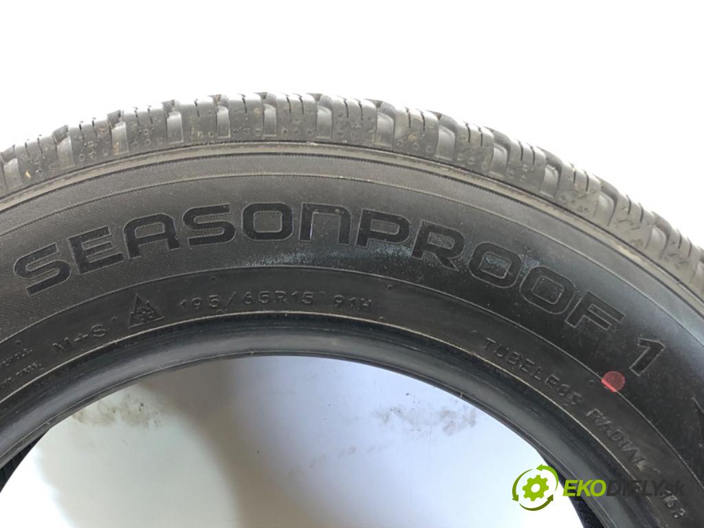 --- ---      PNEUMATIKY: zima 2X 195/65 15" NOKIAN
