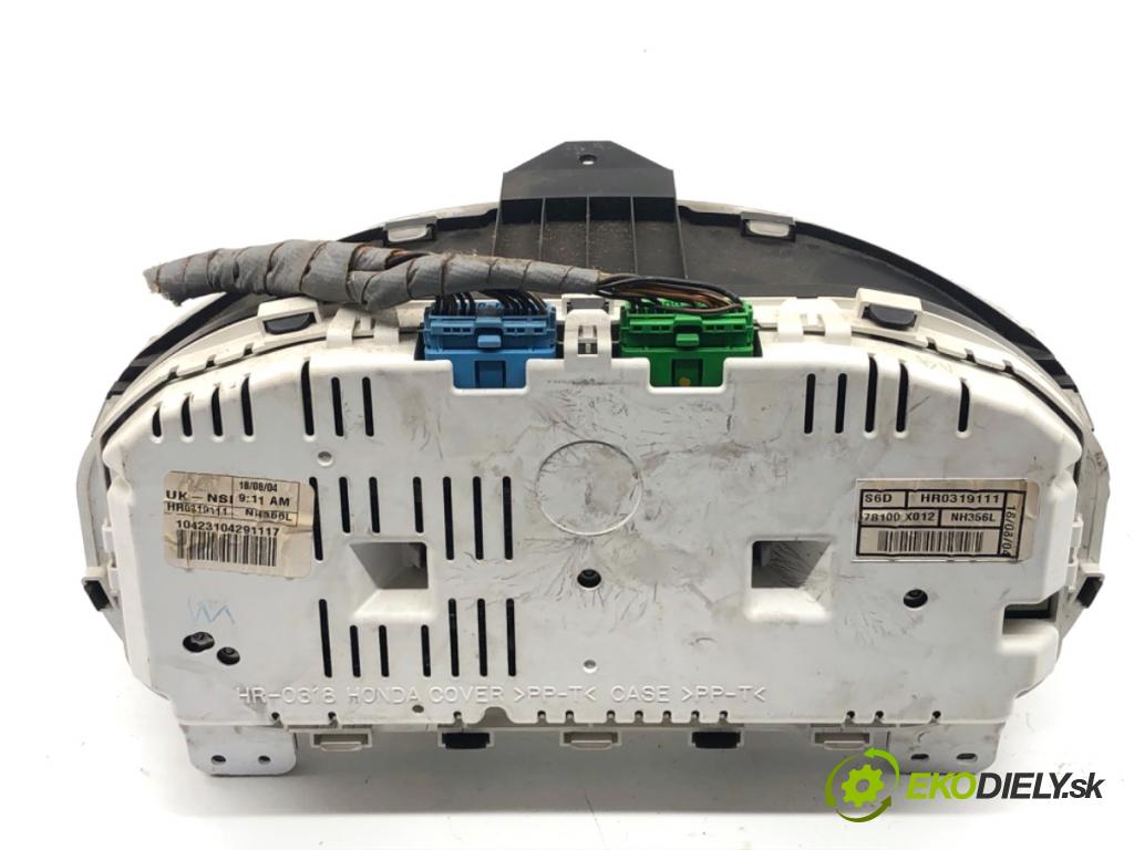 HONDA CIVIC VII liftback 2004 66 kW 1.4 iS (EP1) 1396 Prístrojovka 78100X012 (Prístrojová doska)