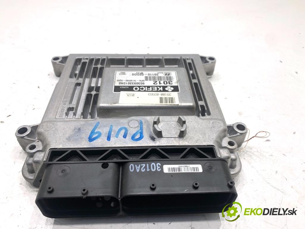 HYUNDAI i10 liftback 2008 49 kW 1.1 1086 riadiaca jednotka Motor 39110-02DDO (Riadiaca jednotka)