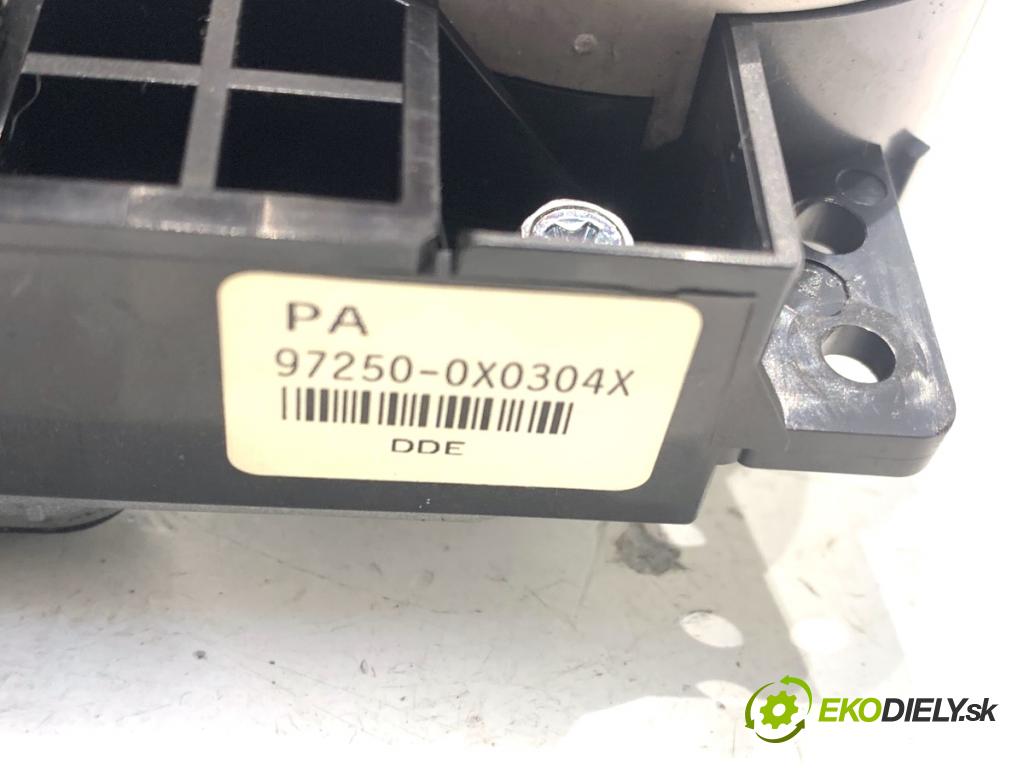 HYUNDAI i10 liftback 2008 49 kW 1.1 1086 Panel ovládania kúrenia 97250-0X0304X (Prepínacie páčky pod volantom)