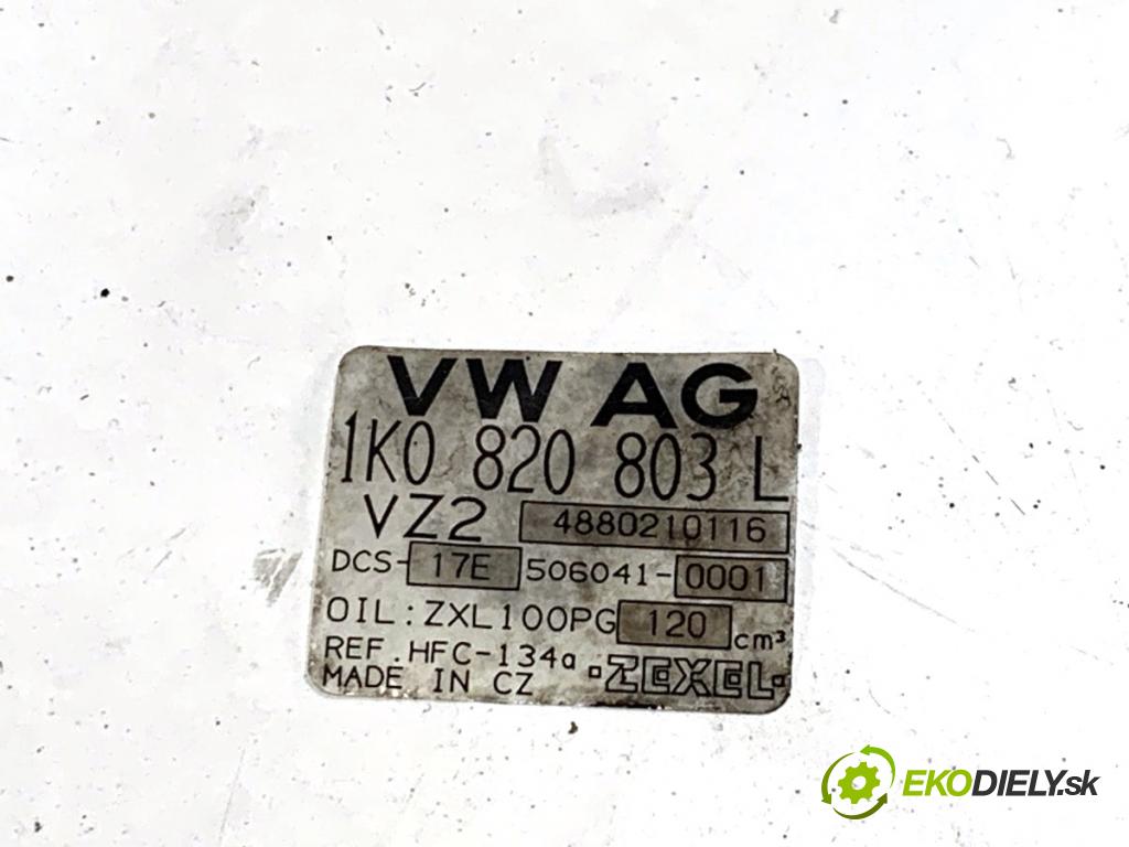 AUDI A3 8P liftback 2004 75 kW 1.6 1595 Kompresor klimatizácie 1K0820803L (Kompresor klimatizácie)