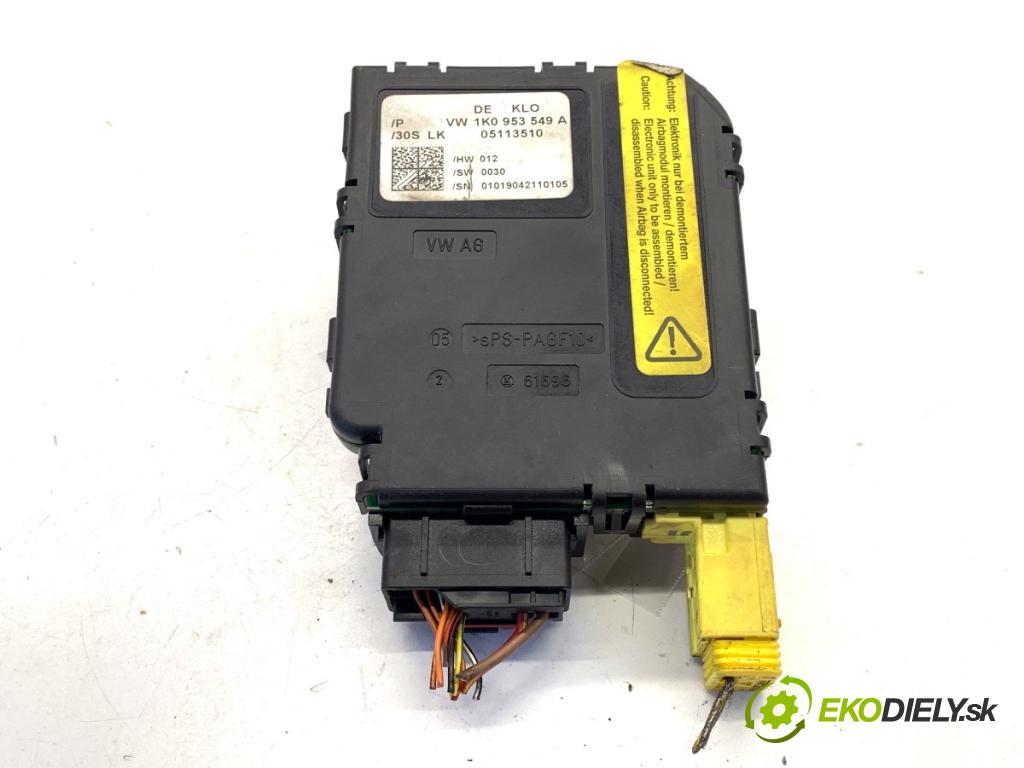 AUDI A3 8P liftback 2004 75 kW 1.6 1595 Snímač uhlu uhlu 1K0953549A