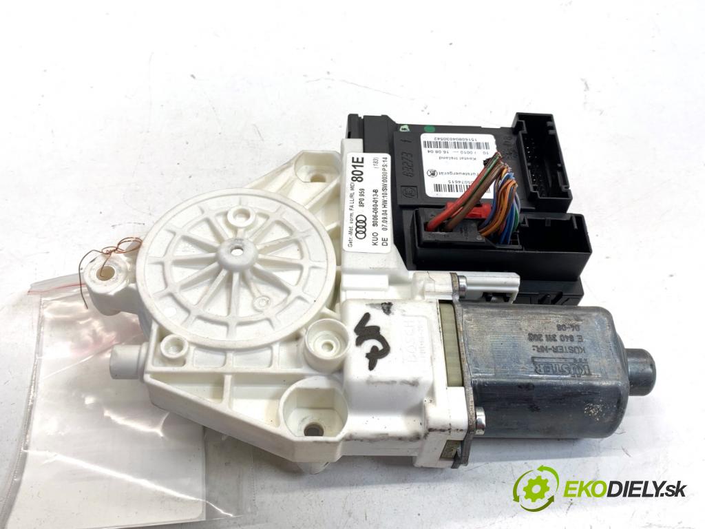 AUDI A3 8P liftback 2004 75 kW 1.6 1595 motor sťahovaní okna levý přední část 8P0959801E