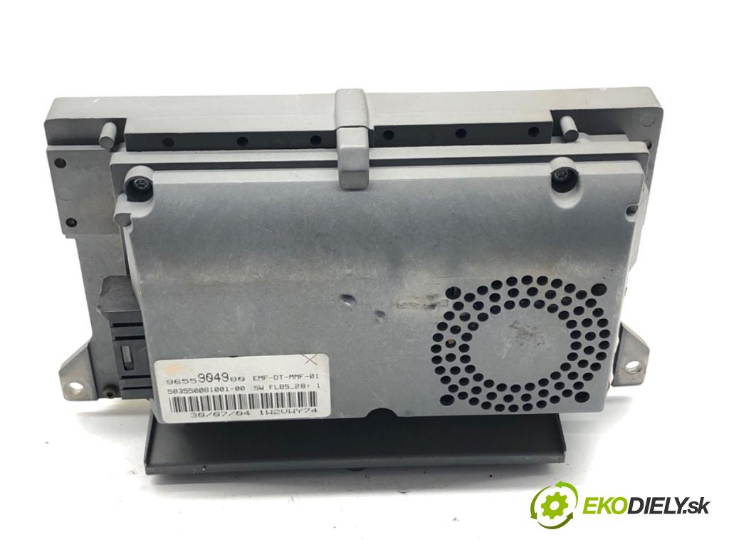 CITROEN C5 II liftback 2004 100 kW 2.0 HDi (RCRHRH) 1997 Dislpej 9655904980 (Prístrojová doska)