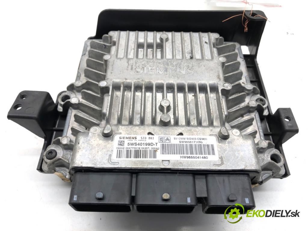 CITROEN C5 II liftback 2004 100 kW 2.0 HDi (RCRHRH) 1997 řídící jednotka motora 9656171480 (Řídicí jednotka)