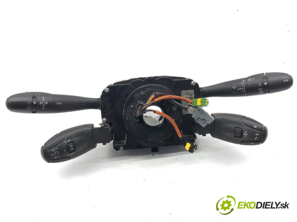 CITROEN C5 II liftback 2004 100 kW 2.0 HDi (RCRHRH) 1997 přepínač kombinovaný 96496662XT (Páčky pod volantem)