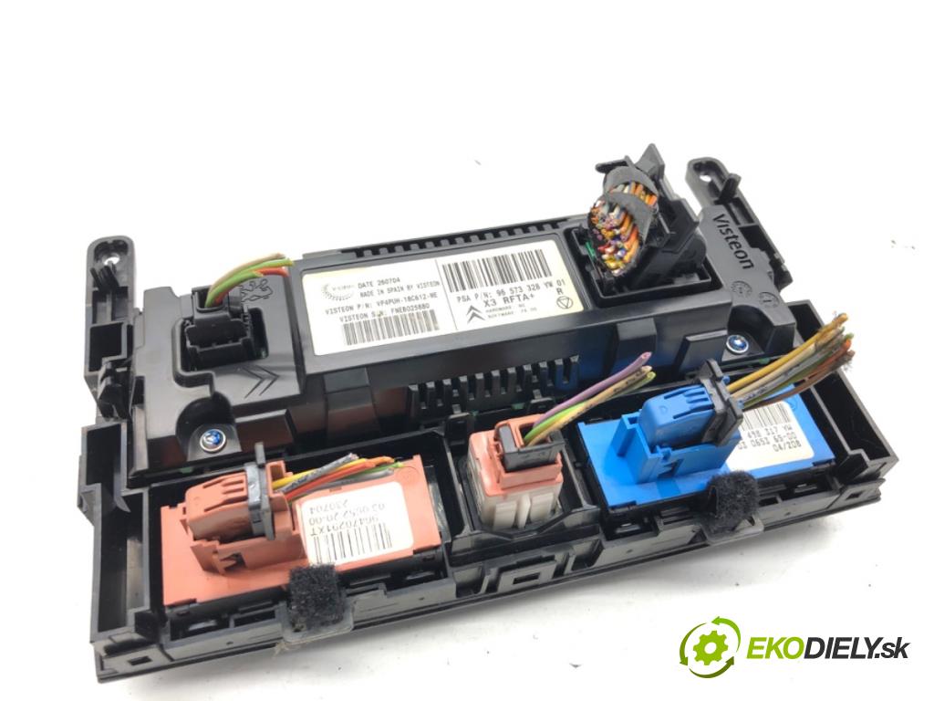 CITROEN C5 II liftback 2004 100 kW 2.0 HDi (RCRHRH) 1997 Panel ovládania kúrenia 96573328 (Prepínacie páčky pod volantom)