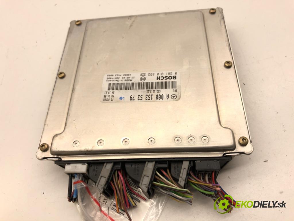 MERCEDES-BENZ W203 sedan 2001 85 kW C 200 CDI (203.004) 2148 řídící jednotka motora 0001535379 (Řídicí jednotka)