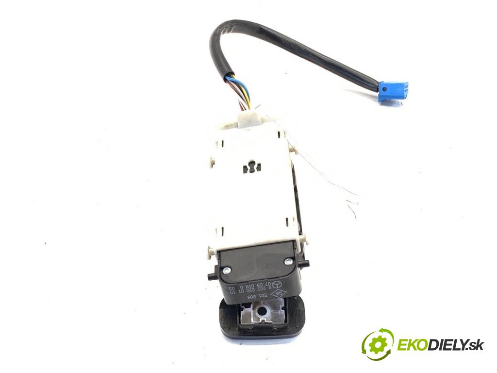 MERCEDES-BENZ W203 sedan 2001 85 kW C 200 CDI (203.004) 2148 přepínač oken A2038200110 (Páčky pod volantem)