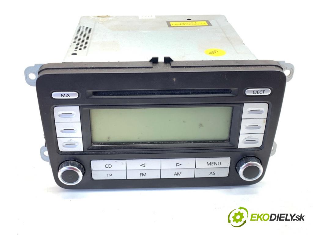 VW GOLF V liftback 2006 75 kW 1.6 1595 RADIO 1K0035186R (Audio zariadenie)