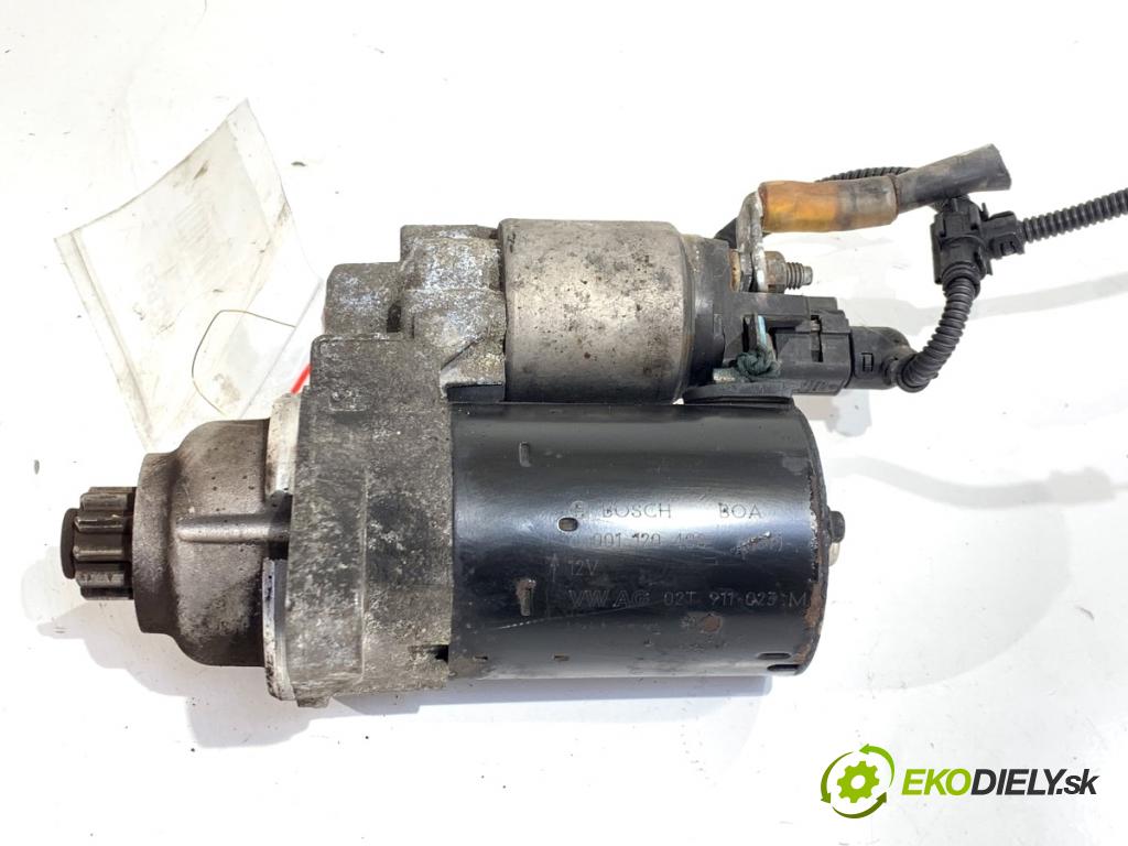 VW GOLF V liftback 2006 75 kW 1.6 1595 startér 02T911023M (Startér)