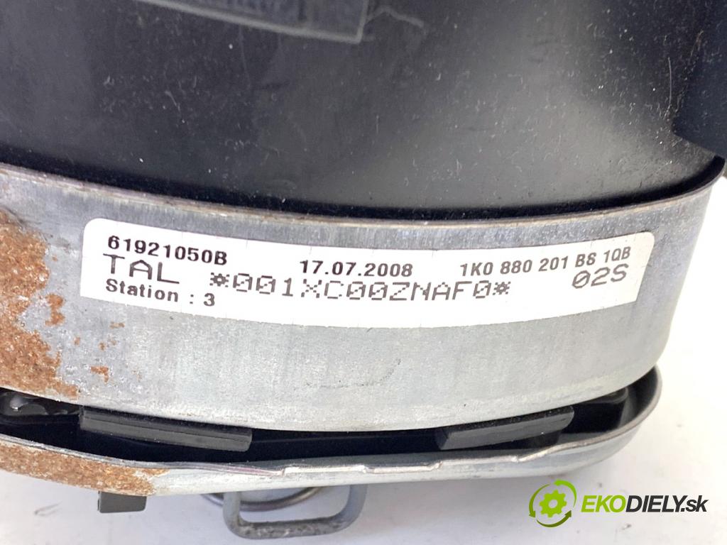 VW GOLF V liftback 2006 75 kW 1.6 1595 AirBag volantu 1K0880201BS (Airbag)