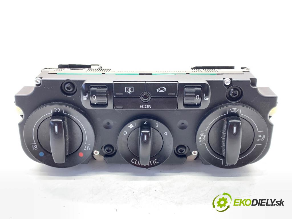 VW GOLF V liftback 2006 75 kW 1.6 1595 Panel ovládaní topení  (Páčky pod volantem)