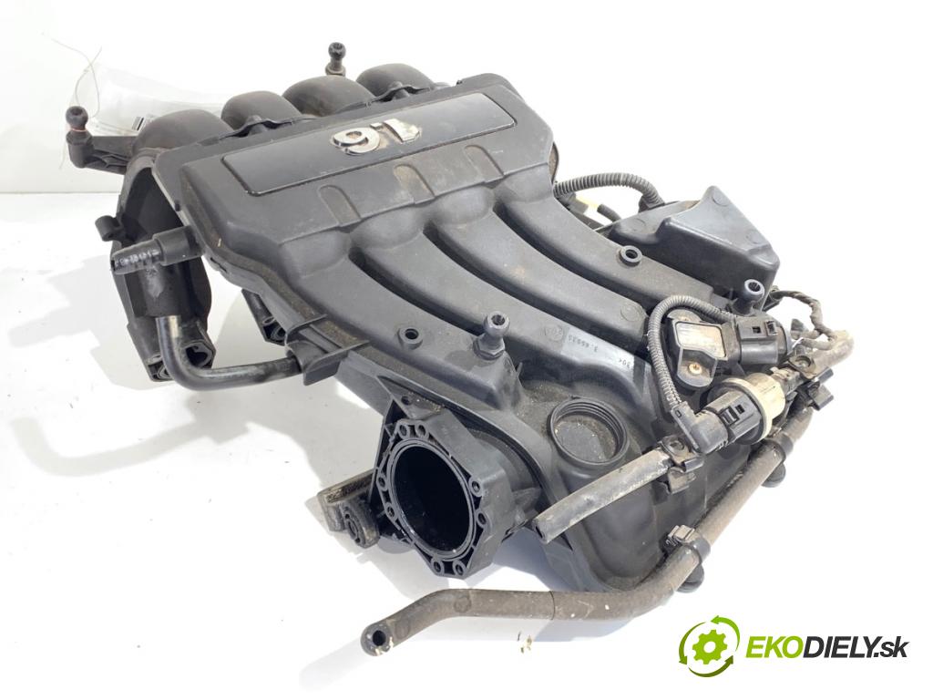 VW GOLF V liftback 2006 75 kW 1.6 1595 potrubí sání 06A133203DL (Sací potrubí)