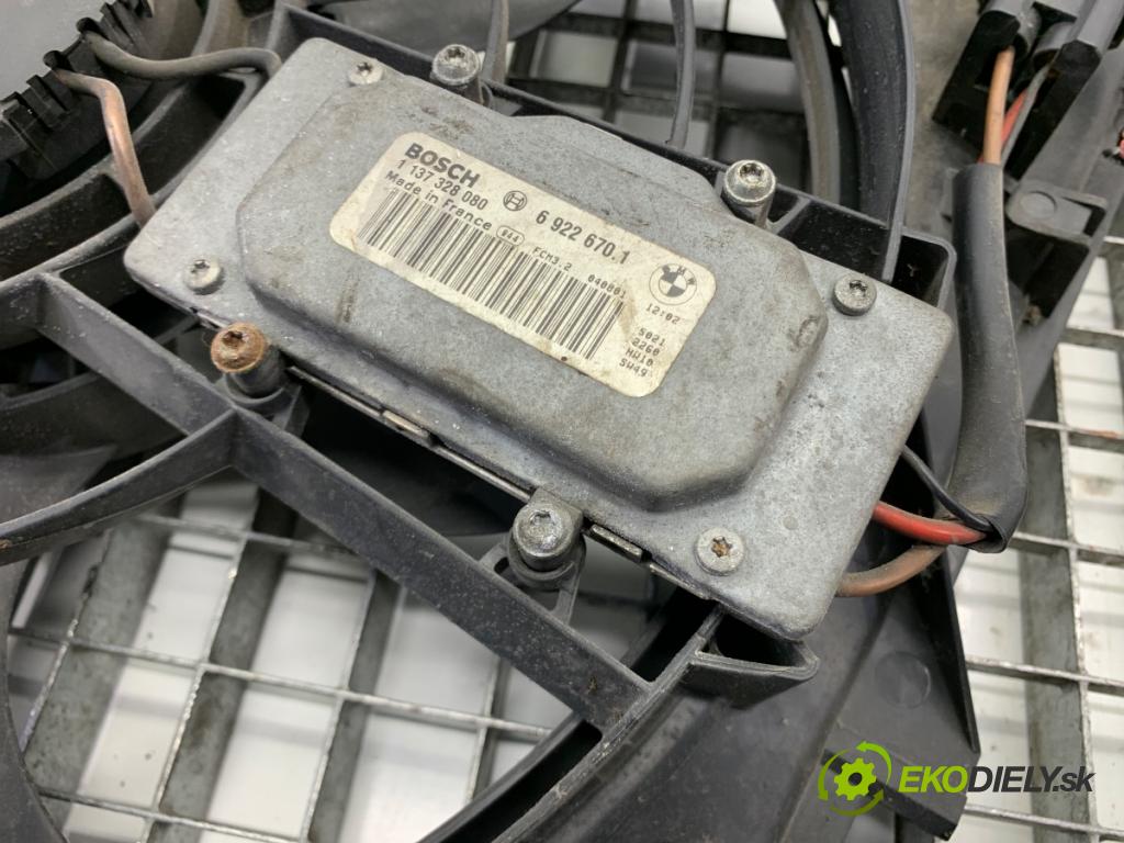 BMW E46 Kombi 2000 87 kW 318 i 1895 Ventilátor chladiča 7525508 (Ventilátor)