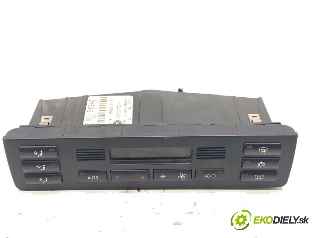 BMW E46 Kombi 2000 87 kW 318 i 1895 Panel ovládaní topení 6902440 (Páčky pod volantem)