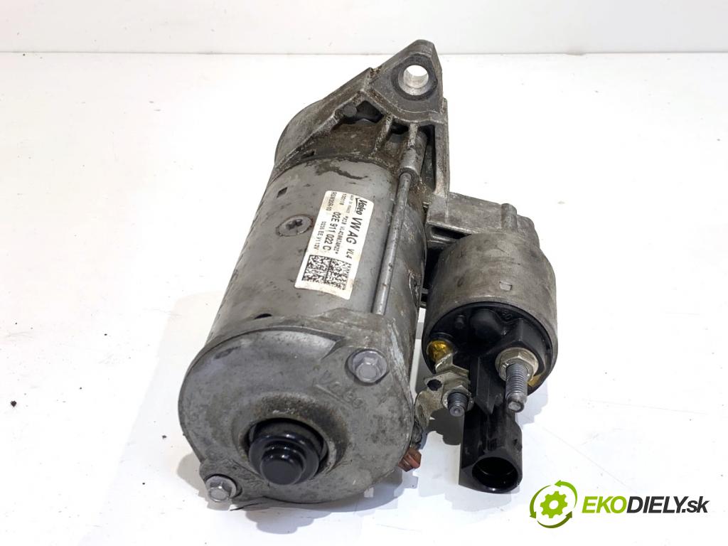 SKODA SUPERB III liftback 2018 110 kW 2.0 TDI 1968 startér 02E911022C (Startér)