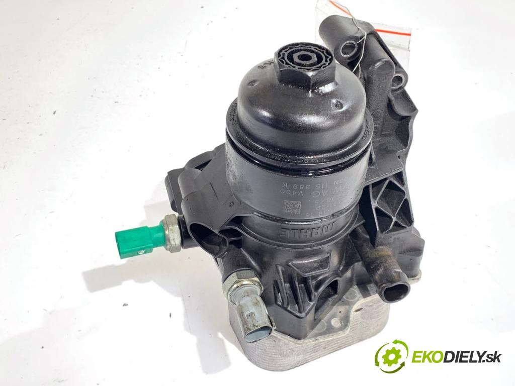 SKODA SUPERB III liftback 2018 110 kW 2.0 TDI 1968 obal filtra oleje 03N117021 (Kryt olejového filtru)