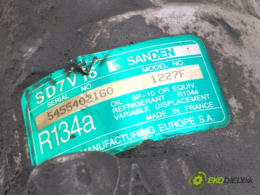 PEUGEOT 607 sedan 2001 98 kW 2.2 HDi 2179 Kompresor klimatizácie 1227F (Kompresor klimatizácie)