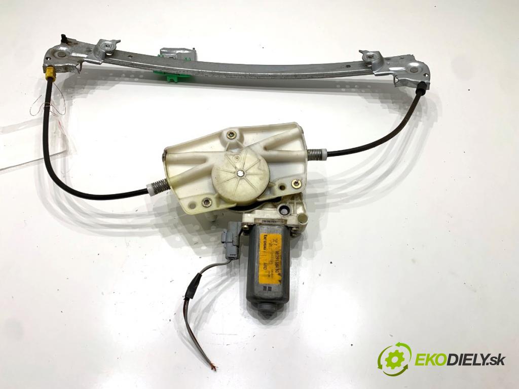 PEUGEOT 607 sedan 2001 98 kW 2.2 HDi 2179 mechanismus okna pravý zadní část 9629156480