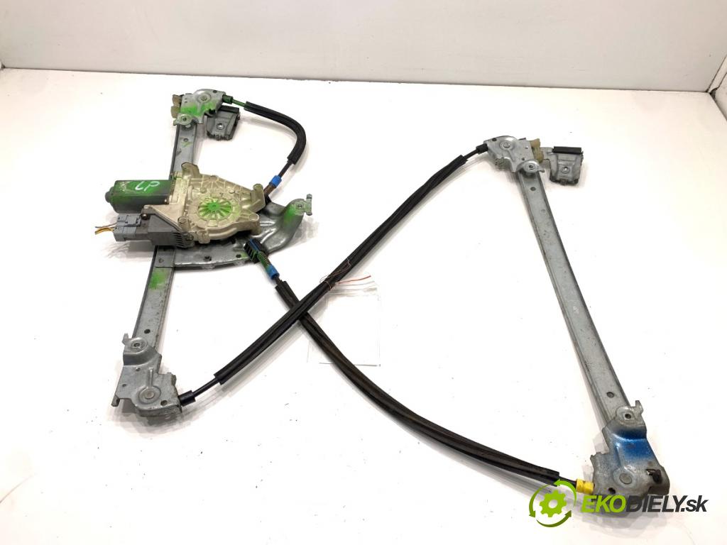 PEUGEOT 607 sedan 2001 98 kW 2.2 HDi 2179 mechanismus okna levý přední část 9650734980