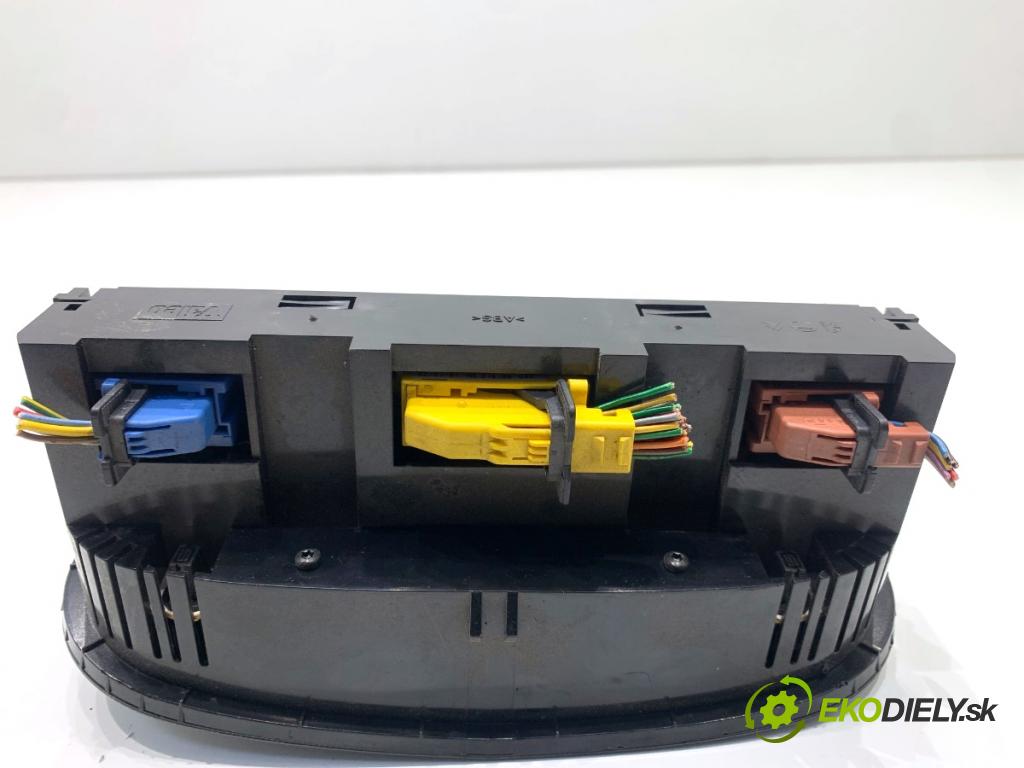 PEUGEOT 607 sedan 2001 98 kW 2.2 HDi 2179 Panel ovládania kúrenia 96295526ZL (Prepínacie páčky pod volantom)