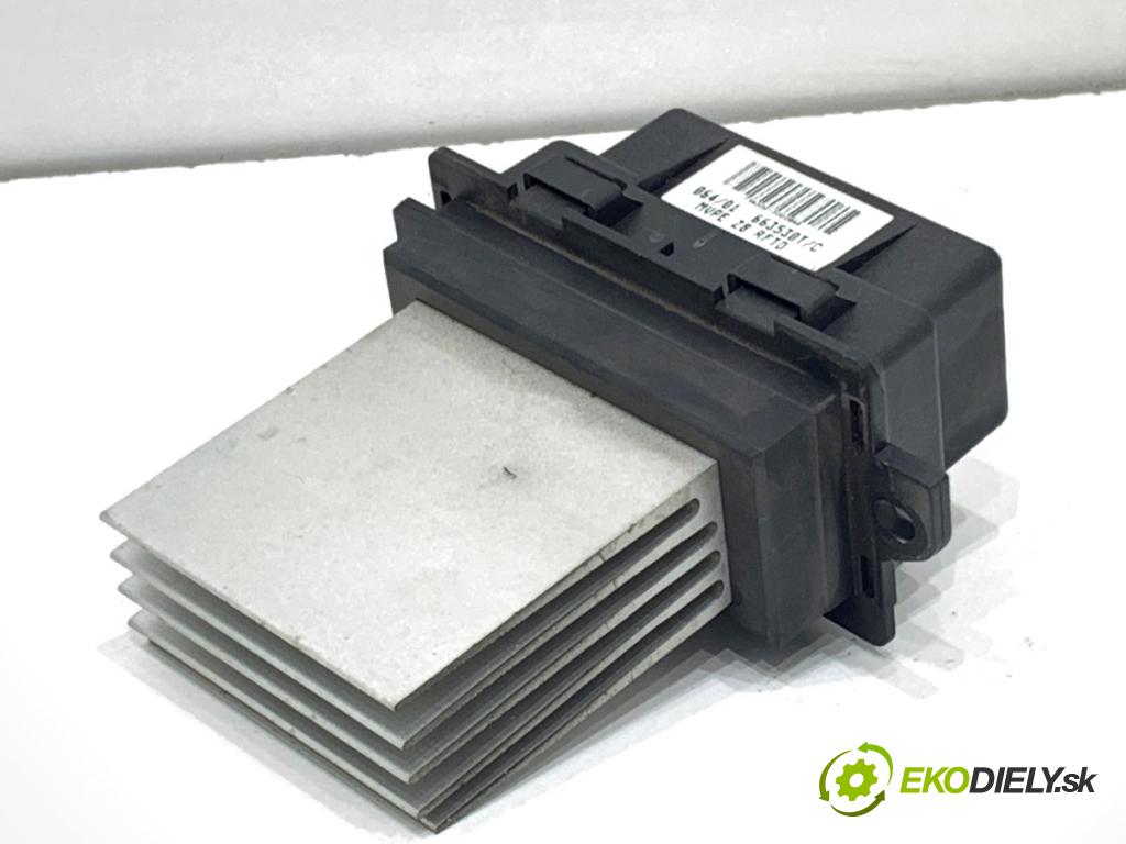 PEUGEOT 607 sedan 2001 98 kW 2.2 HDi 2179 odpor rezistor topení vzduchu 663530T/C (Odpor topení)